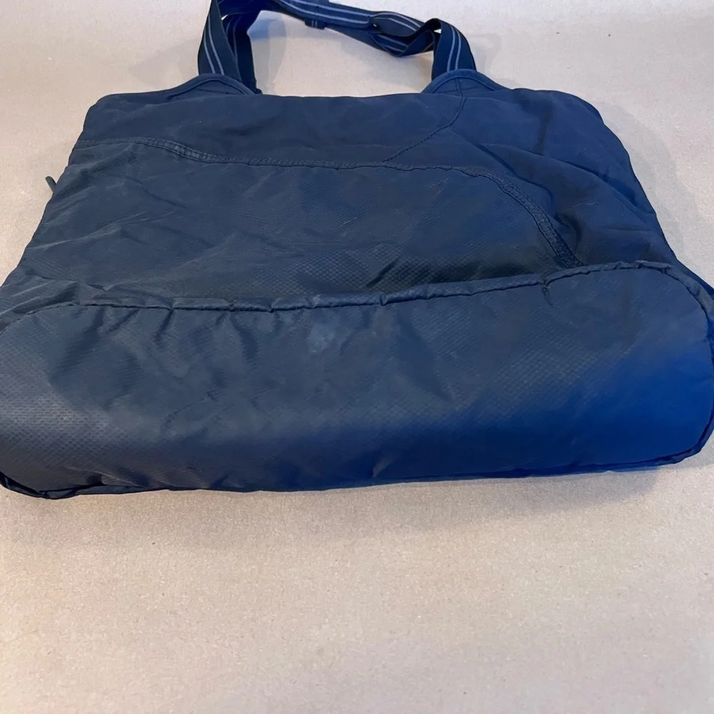 Nike Vintage Y2K Black Swoosh Nylon Double Handle Shoulder  Bag Street style